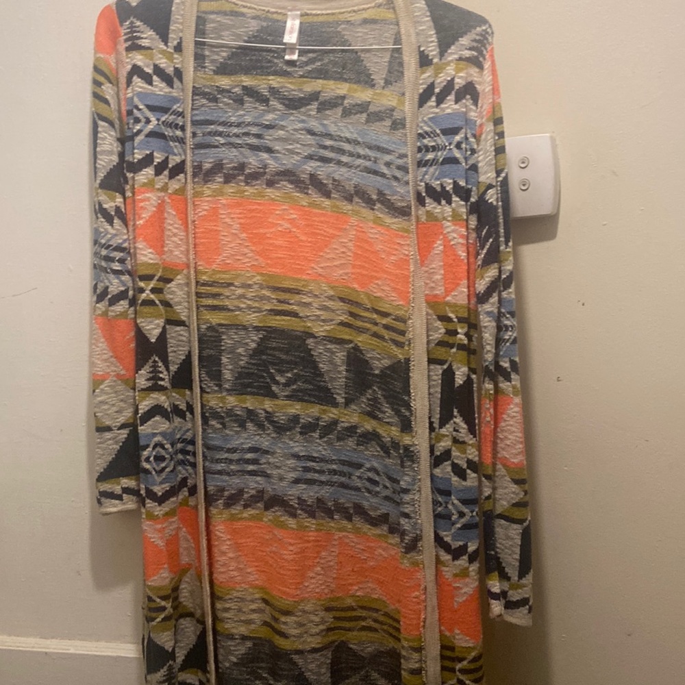 Xhilaration multi-color cardigan